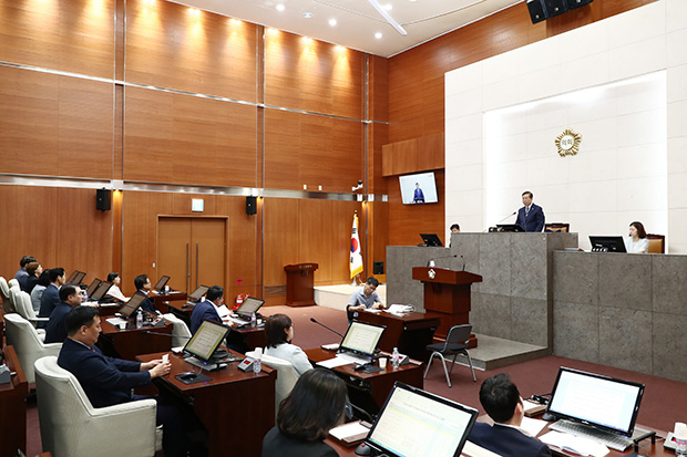 금천구의회, 제251회 임시회 폐회 2차 추경 등 35건 처리