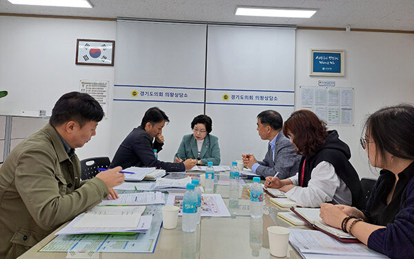 경기도의회, 김옥순의원 “의왕(부곡) 경기 더드림, (내손) 도시재생사업 정담회 개최”