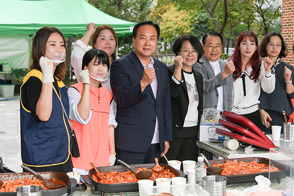 이권재 오산시장, 운산초등학교 ‘운산 축제’격려 방문