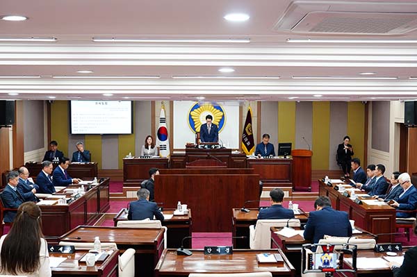 포천시의회, 제182회 임시회 개회