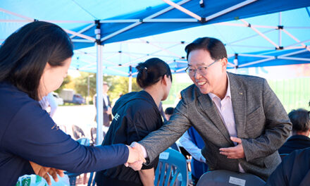 강수현 양주시장, ‘광적면 한마음 축제’ 참석 관계자 격려