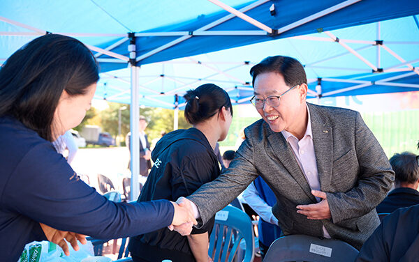 강수현 양주시장, ‘광적면 한마음 축제’ 참석 관계자 격려