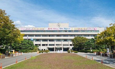 군포시, 당동중학교 부설주차장 개방 협약식 가져