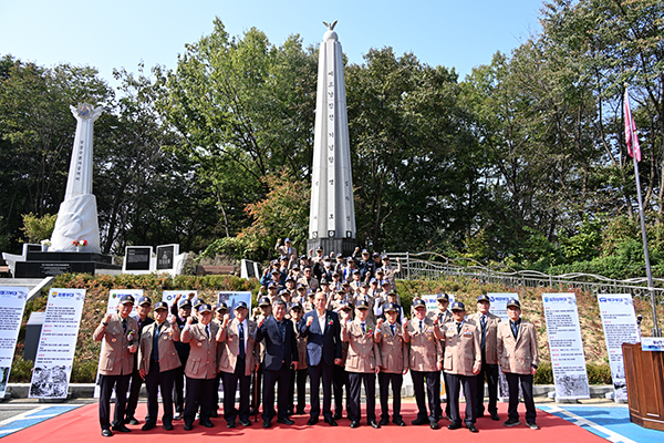 동두천시, 월남전참전 제60주년 기념 및 베트남참전기념탑 보강공사 기념식 개최