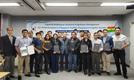 한경국립대학교, 볼리비아에 한국의 관개시설 기술 전수