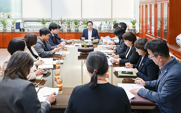 광주시의회, 특별대책지역 수질보전정책협의회 간담회 개최