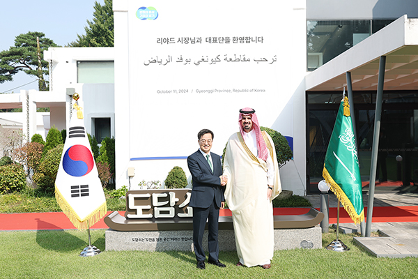 김동연, 사우디 리야드시 시장 만나 “경기도는 리야드시가 원하는 모든 것을 갖고 있어. 한층 강화된 관계 희망”