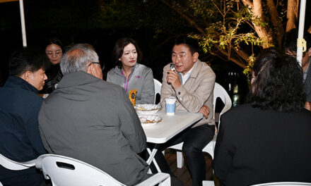 의정부시, 장암메밀꽃마을축제 활성화를 위한 중랑천 티타임 개최