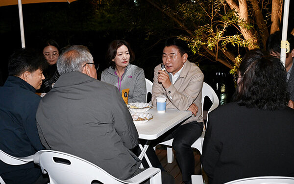 의정부시, 장암메밀꽃마을축제 활성화를 위한 중랑천 티타임 개최