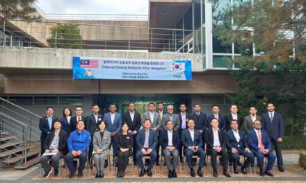 파주시, 말레이시아 조호르주 대표단 파주 엘시디(LCD) 공공폐수처리시설 방문