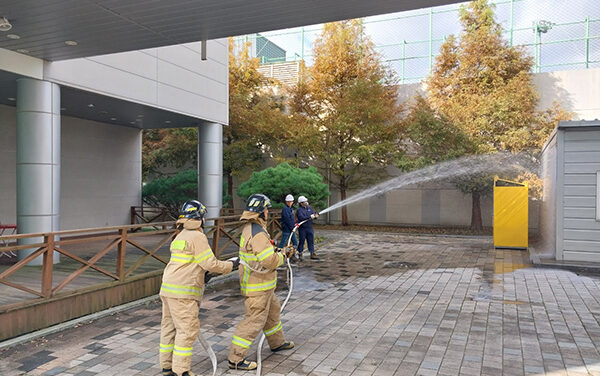 김포시, 2024년 공공하수처리시설 합동소방훈련 실시