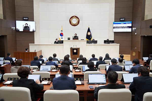 용인특례시의회, 제288회 제2차 정례회 제3차 본회의 열어