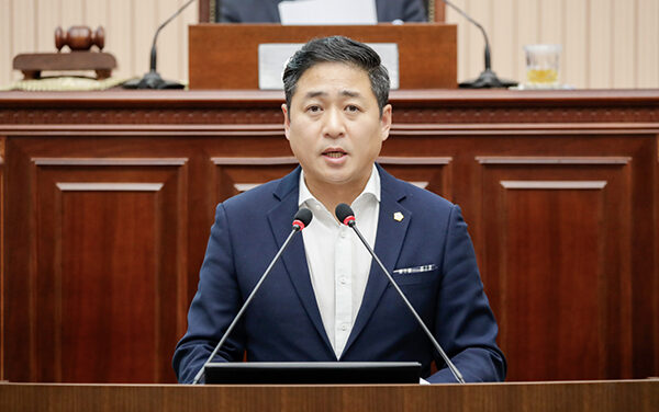 구리시의회, 정은철 의원 강도 높은 재정 개혁을 통해 시민이 행복한 구리시 구현