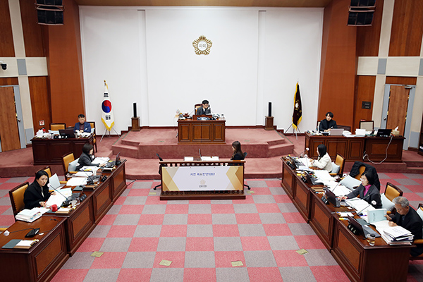 군포시의회, “예산 집행 조정 필요”