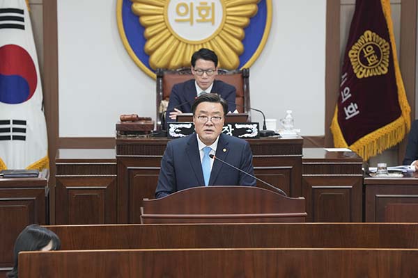 포천시의회, 연제창 의원 시정질문 진행