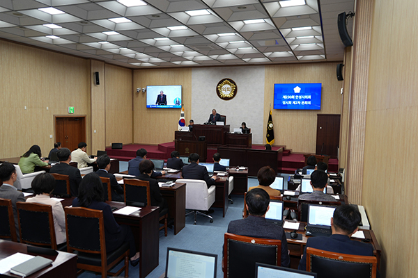 안성시의회, 제230회 임시회 폐회