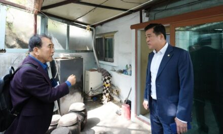 서울시 노원구 손영준 노원구의장, 백사마을 철거로 이전하는 평화의 집 새 거처 찾아
