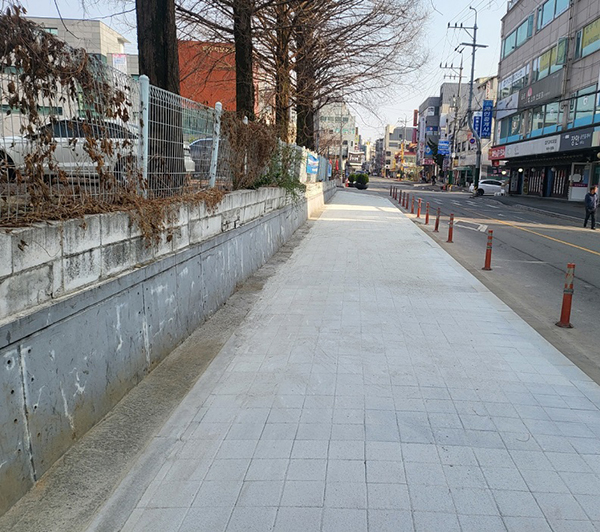 파주시, 보행환경 개선에 23억 원 투입