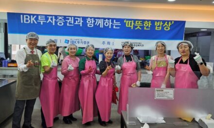 김경태 노원구의회 부의장, ‘어버이날’ 배식 봉사