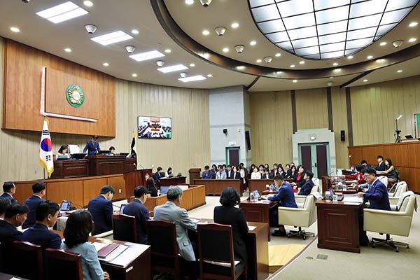 의왕시의회, 제311회 임시회 폐회