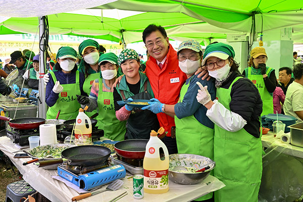양평군, 용문산 산나물축제 ‘다회용기 20만 개’로 지구를 지켰다