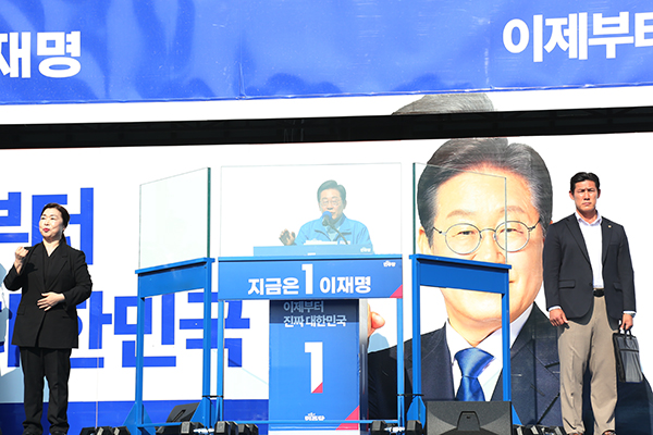 이재명 대선후보, “이 나라의 주권자가 우리 국민이라는 사실을 알려달라” 남양주 찾아 내란종식 투표독려