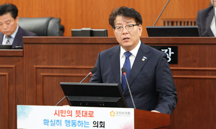 오산시의회, 전도현의원  “오산시민 위협하는 장지동 물류단지, 결단코 막겠다” 비상행동 돌입 선언