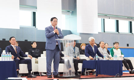 강수현 양주시장, ‘제71회 경기도체육대회’ 유도 개회식 참석 및 참가 선수단 격려