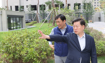 박승원 광명시장, 철산자이더헤리티지 입주 앞두고 품질점검 나서