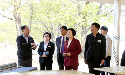 연천군의회, 2025년 제32회 연천 구석기축제 준비상태 현장 점검 실시