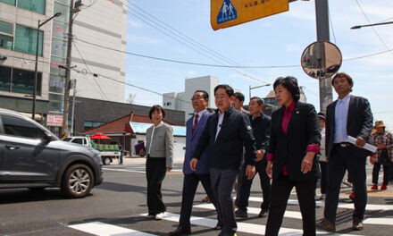 남양주시, 퇴계원 도시계획도로 확장공사 준공