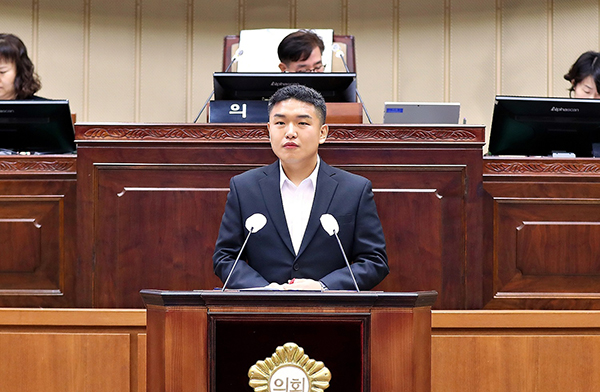 의왕시의회, 한채훈 의원 탄소중립 새로운 정책 마련 촉구