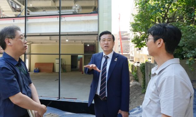 손영준 노원구의장, 민원해결 현장 확인 및 후속 조치 위해 재방문