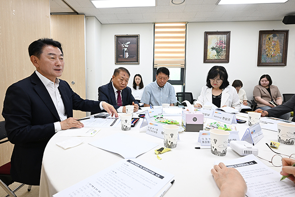의정부시, 흥선권역 티타임 열고 주민 소통 강화