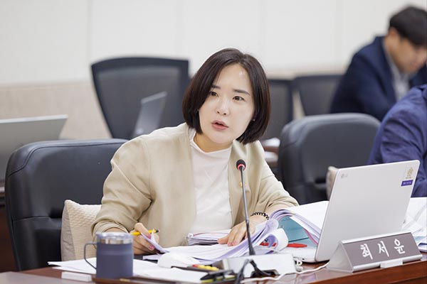 광주시의회, 최서윤 의원 [광주시 수도 급수 조례] 개정 촉구