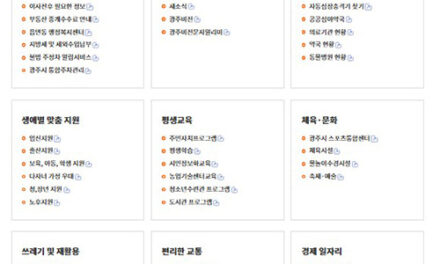 광주시, 시민 생활에 꼭 필요한 정보 담은 ‘광클모드’ 서비스 개설