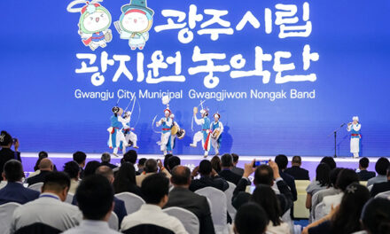 광주시립광지원농악단, 중국 쯔보시에서 한국 전통문화의 진수 선보여