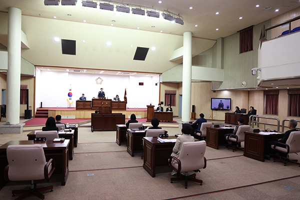 군포시의회, 행정 개선 286건 시에 요구