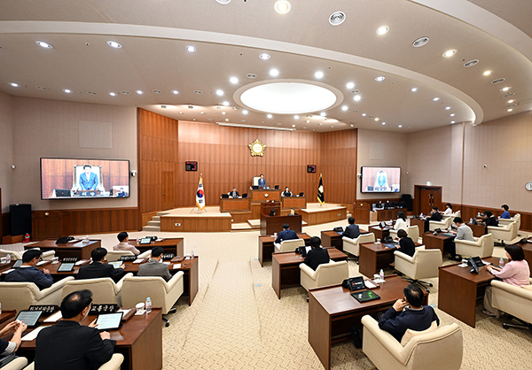 의정부시의회, 제337회 제1차 정례회 개회