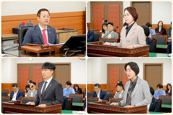 남양주시의회, 자치행정위원회 제312회 제1차 정례회 의원발의 조례안 심사