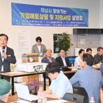 하남시, U-테크밸리에서 기업인들의 현장 목소리 청취 기업애로 현장 중심의 대응 강화