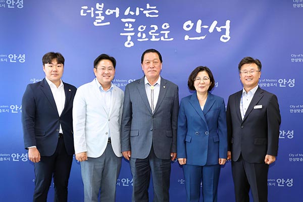 안성시, 안성시의회와 6월 정례 간담회 개최
