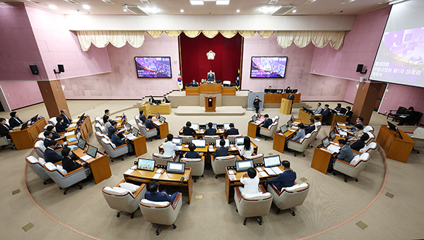안양시의회, 제303회 정례회 개회