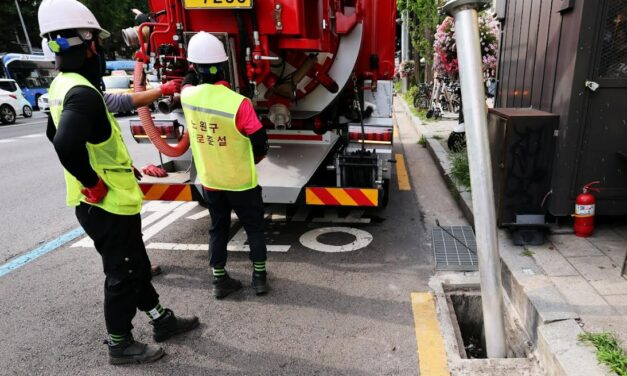 노원구, 스마트 빗물받이 시스템 침수 예방 효과 있네