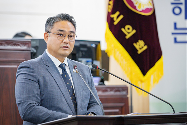 화성특례시의회, 김상균 의원 시정질문