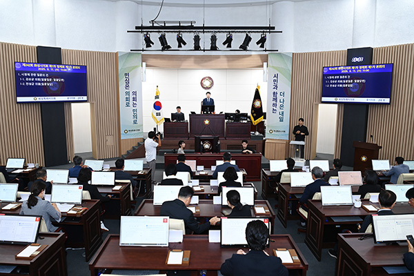 화성특례시의회, 제242회 1차 정례회 제2차 본회의 개의