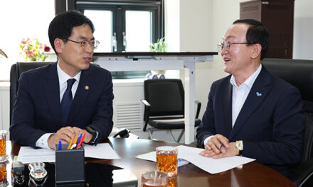 김덕현 연천군수, 김민재 행정안전부 차관에 지역현안 건의