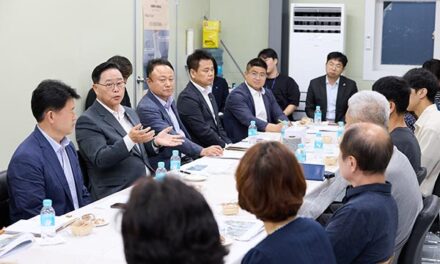 강수현 양주시장, 수출 제조기업 ‘나비야삭스’ 현장 방문 애로사항 청취 및 지원 방안 논의