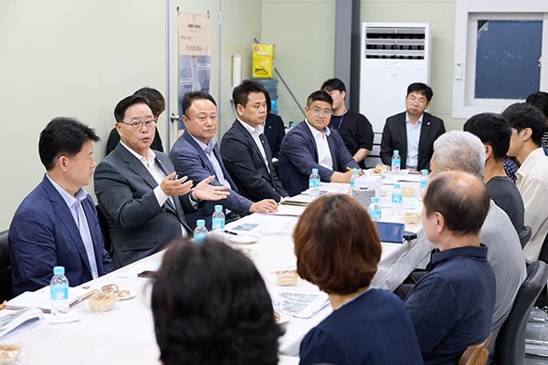 강수현 양주시장, 수출 제조기업 ‘나비야삭스’ 현장 방문 애로사항 청취 및 지원 방안 논의