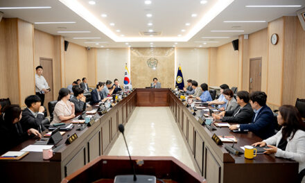 남양주시의회, 현안사항 보고회 및 전체의원 간담회 개최